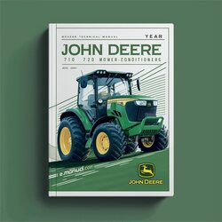 John Deere 710/720 Mäher-Conditionierer Technisches Handbuch