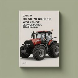 Case IH CX 50 60 70 80 90 100 Service Repair Workshop Manual PDF