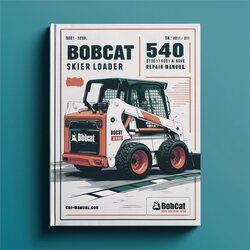 Bobcat 540 Skid Steer Loader SN 501012001 Above Service Repair Workshop Manual PDF