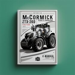 Mccormick ZTX230 ZTX260 ZTX280 Parts Tractor Catalog PDF