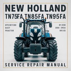 New Holland TN75FA TN85FA TN95FA Tractors Service Repair Workshop Manual PDF