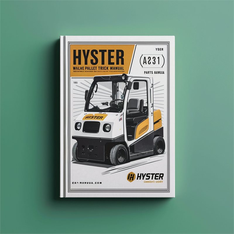 Hyster W60Z (A231) Walkie Pallet Truck Parts Catalog PDF