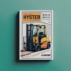 Manual de Partes de Apilador de Palets Hyster W20ZA W25ZA (A495)
