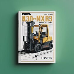 Hyster N30xmxdr3 N45xmxr3 (B264) Electric Reach Truck Parts Catalog PDF
