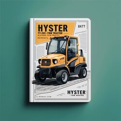 Manual de Piezas para Tractor de Arrastre Eléctrico Hyster T7ZAC (B477)