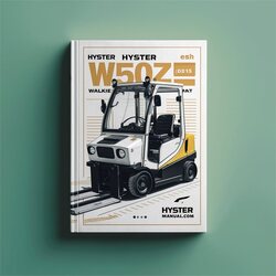 Manual de Partes para Transpaleta Eléctrica Hyster W50Z (D215)