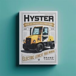 Hyster N25XMDR N30XMDR N30XMR N40XMR N45XMR N50XMA (E138) Electric Lift Trucks Parts Catalog PDF