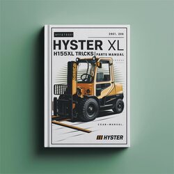 Hyster H135XL H155XL (G006) Forklift Trucks Parts Catalog PDF