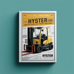 Hyster E30FR E30FR-24 E35FR E40FR E45FR E50FR (Z943) Electric Forklift Trucks Parts Catalog PDF