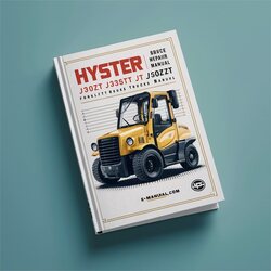 Hyster J30ZT J35ZT J40ZT (J160) Forklift Trucks Service Repair Workshop Manual PDF