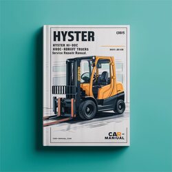 Hyster H60C H70C H80C H90C (C005) Forklift Trucks Service Repair Workshop Manual PDF