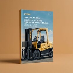 Hyster Fortis H135FT H155FT (H006) Pneumatic Tires Forklift Trucks Service Repair Workshop Manual PDF