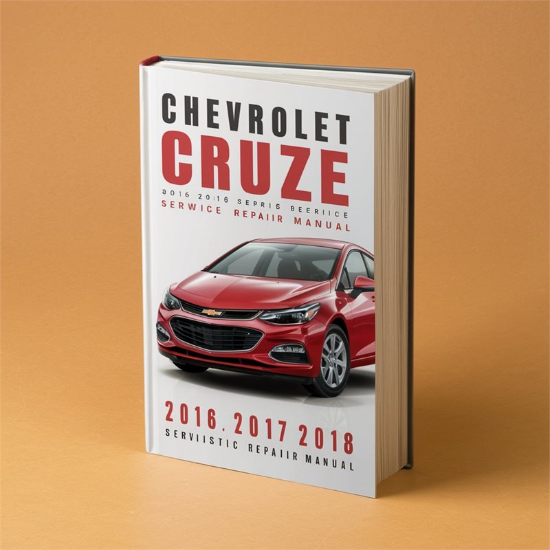 2016-2018 Chevrolet Cruze Service Repair Workshop Manual PDF