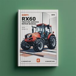 Kioti Daedong RX60 RX6010 Tractor Service Repair Workshop Manual PDF