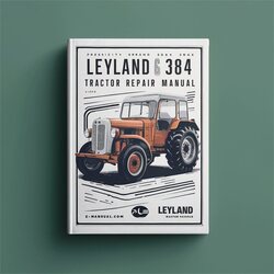 Leyland 344 384 Tractor Service Repair Workshop Manual PDF