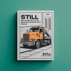 Still Fm-x-10 Fm-x-14 Fm-x-17 Fm-x-20 Fm-x-25 Explosion- Protected Reach Truck Service Repair Workshop Manual PDF