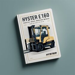 Hyster E160 J1.80xmt Forklift Service Repair Workshop Manual PDF