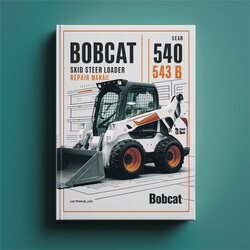 Bobcat 540 543 543B Skid Steer Loader Service Repair Workshop Manual PDF