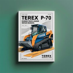 Terex PT-70 Rubber Track Loader Service Repair Workshop Manual PDF