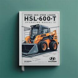 Hyundai Skid Steer Loader Hsl600t-680t Thomas Operating Service Repair Workshop Manual PDF
