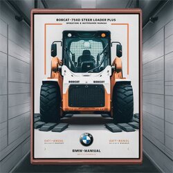 Bobcat 753H Skid Steer Loader Plus SN 511011007 Above Operation Service Repair Workshop Manual PDF