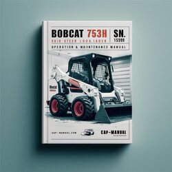 Bobcat 753H Skid Steer Loader SN 512711001-512715999 Operation Service Repair Workshop Manual PDF