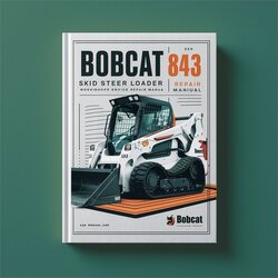 Bobcat 843 Skid Steer Loader Service Repair Workshop Manual PDF