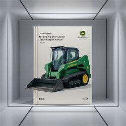 John Deere Models 8875 Skid Steer Loader Service Repair Workshop Manual PDF
