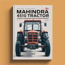 Mahindra 4510 Tractor 10 Series Service Repair Workshop Manual PDF