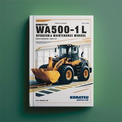 Komatsu WA500-1L Wheel Loader Operation (serial Number: A20854 Up) Maintenance Serial Service Repair Workshop Manual PDF