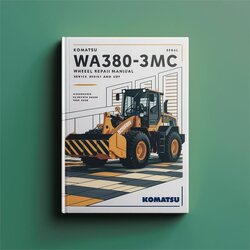 Komatsu WA380-3MC Wheel Loader (serial Number: A51001 Up) Service Repair Workshop Manual PDF