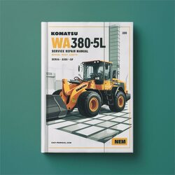 Komatsu WA380-5L Wheel Loader (serial Number: A52001 Up) Service Repair Workshop Manual PDF