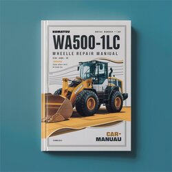 Komatsu WA500-1LC Wheel Loader (serial Number: A60001 Up) Service Repair Workshop Manual PDF