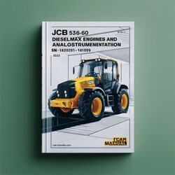 JCB 536-60 Dieselmax Engines Analogue CAB Instrumentation SN 1422000-1441999 Service Repair Workshop Manual PDF