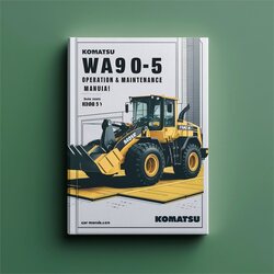 Komatsu WA90-5 Wheel Loader Operation (serial Number: H50051 Up) Service Repair Workshop Manual PDF