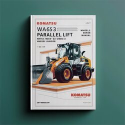 Komatsu WA65-3 Parallel Lift WA75-3 WA85-3 WA90-3 WA95-3 Wheel Loader Service Repair Workshop Manual PDF