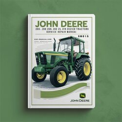 John Deere 200 208 210 212 214 216 Lawn Garden Tractors (SM2015) Service Repair Workshop Manual PDF