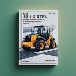 JCB 921-2 Rtfl (rough Terrain Fork Lift) SN 0606001-0606020 Service Repair Workshop Manual PDF