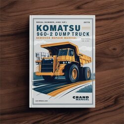 Komatsu 960E-2 Dump Truck (serial Number: A30027 Up) Service Repair Workshop Manual PDF