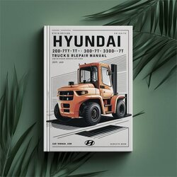 Hyundai 20DF-7T 25DF-7T 30DF-7T 33DF-7T Forklift Trucks Service Repair Workshop Manual PDF