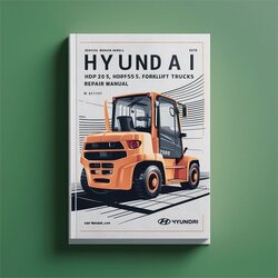 Hyundai HDF20-5 HDF25-5 HDF30-5 Forklift Trucks Service Repair Workshop Manual PDF