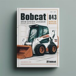 Bobcat 843 Skid Steer Loader Service Repair Workshop Manual PDF