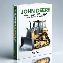 John Deere 450H 550H 650H Crawler Dozer TM1744 Service Repair Workshop Manual PDF