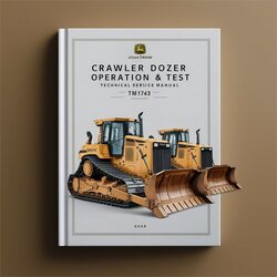 John Deere 450H 550H 650H Crawler Dozer Operation Test TM1743 Service Repair Workshop Manual PDF