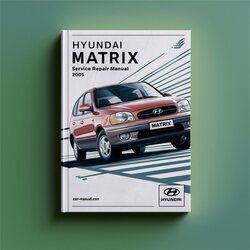 2002-2005 Hyundai Matrix Service Repair Workshop Manual PDF