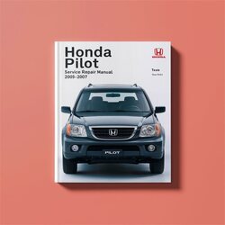 2003-2007 Honda Pilot Service Repair Workshop Manual PDF