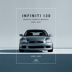 2000-2001 Infiniti I Models I30 Service Repair Workshop Manual PDF