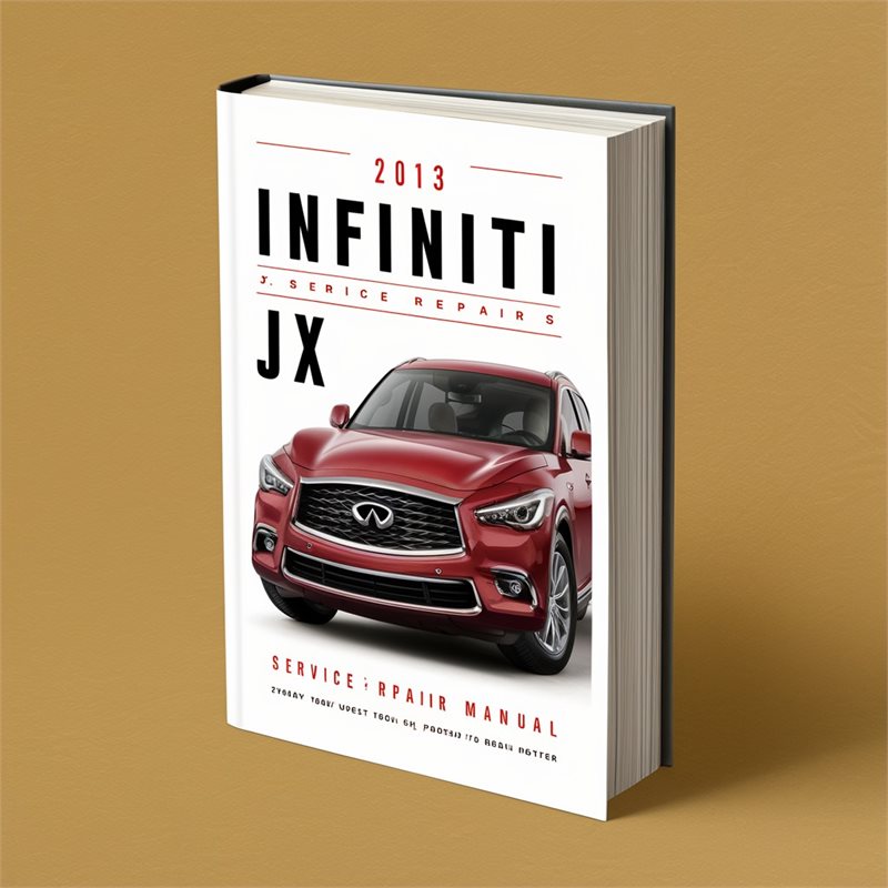 2013 Infiniti I Models Service Repair Workshop Manual PDF