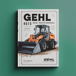 Gehl 4615 Skid Loader Parts Catalog PDF