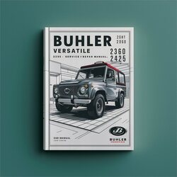 Buhler Versatile 2335 2360 2375 2425 Service Repair Workshop Manual PDF